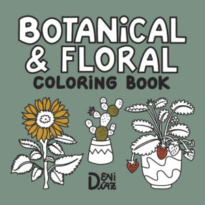 Botanical & Floral Coloring Book - Buy it on Amazon
