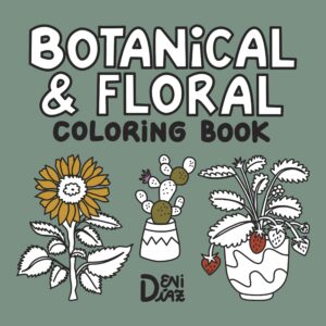 Botanical & Floral Coloring Book - Buy it on Amazon